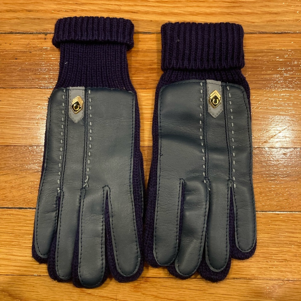 Vintage English Village | Navy Dress Gloves in Box - Picture 3 of 6